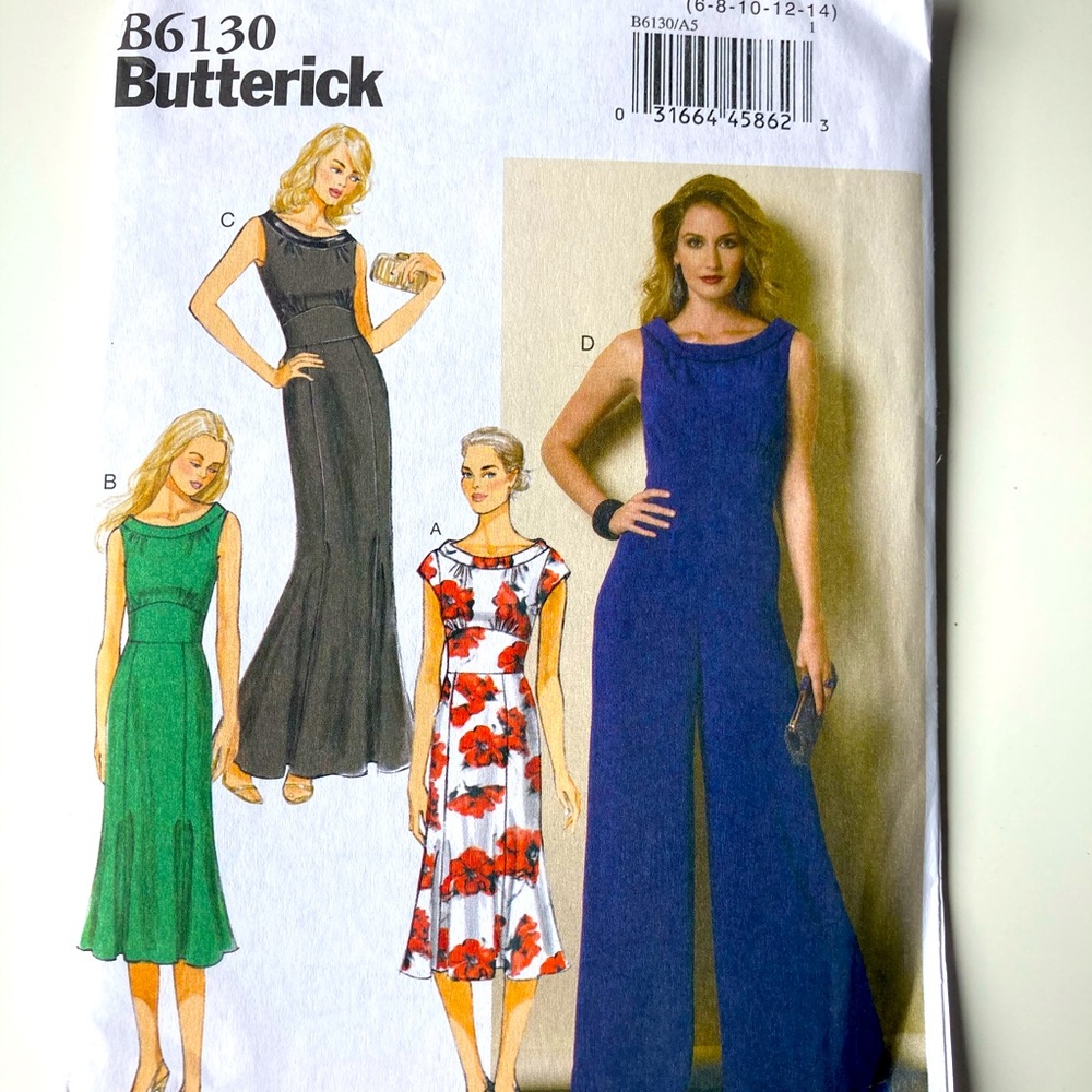 Butterick pants suit pattern